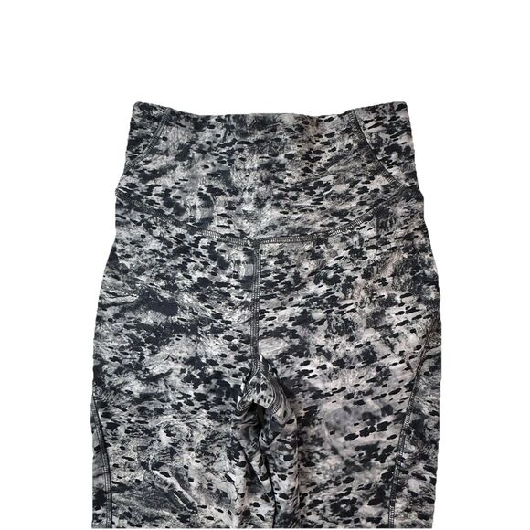 Lululemon Base Pace High-Rise Tight 25" Estuary Grey Multi Sz 2 Athleisure Yoga - Picture 2 of 9